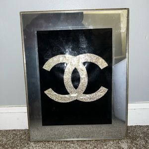 Chanel Logo picture frame